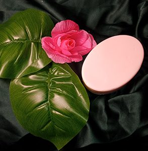 Rosewater and champagne soap