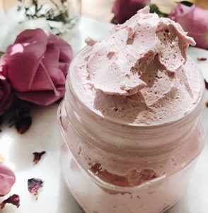 Evening primrose and whipped shea butter body cream