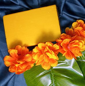 Tumeric and pumpkin seed oil goats milk soap